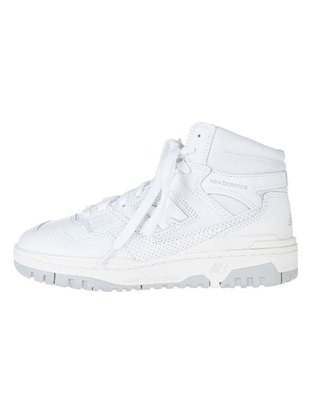 New Balance Skórzane sneakersy "650R" w kolorze białym rozmiar: 44,5. Białe buty sportowe casual New Balance, bez wzorów, bez zapięcia. Za 265.39 zł.