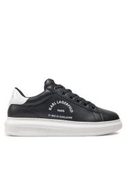 KARL LAGERFELD Sneakersy KL52538K Czarny. Czarne buty sportowe casual KARL LAGERFELD, bez wzorów, ze skóry, bez zapięcia. Za 569.99 zł.