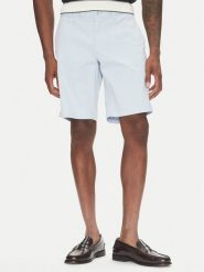 Tommy Hilfiger Szorty materiałowe Brooklyn MW0MW23563 Błękitny Regular Fit. Niebieskie szorty Tommy Hilfiger, m, bez wzorów, z bawełny. Za 349.99 zł.