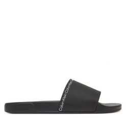 Klapki Calvin Klein. Czarne klapki CALVIN KLEIN. Za 209.99 zł.