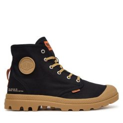 Trampki Palladium. Czarne trampki Palladium, m, bez wzorów, bez zapięcia. Za 389.99 zł.