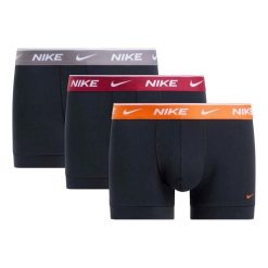 Bokserki Nike Trunk 3Pk Dorośli. Czarne bokserki Nike, m, bez wzorów, z elastanu. Za 159.00 zł.
