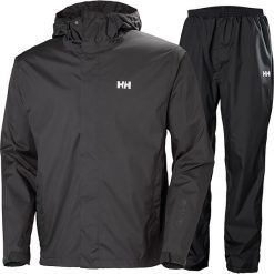 2-częściowy zestaw przeciwdeszczowy "Portland" w kolorze carnym. Kurtki przeciwdeszczowe marki Helly Hansen. W wyprzedaży za 339.95 zł.