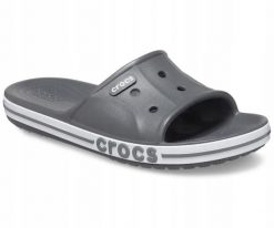 Klapki Dla Dorosłych Crocs Bayaband Slide. Białe klapki Crocs, z materiału. Za 119.99 zł.