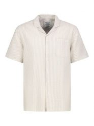 Authentic Style Koszula - Regular fit - w kolorze beżowym rozmiar: XXL. Brązowe koszule Authentic Style, xxl, bez wzorów, z bawełny, bez kołnierzyka, bez ramiączek. Za 123.82 zł.