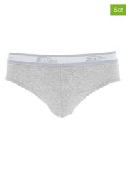 COTONELLA Slipy (2 pary) w kolorze jasnoszarym rozmiar: XL. Szare slipki COTONELLA, xl, bez wzorów. Za 37.45 zł.