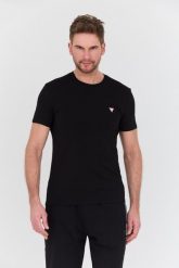 GUESS Czarny męski t-shirt Core Tee Str, Rozmiar XXL. Czarne t-shirty Guess, l, z aplikacjami, bez kołnierzyka, bez ramiączek. W wyprzedaży za 104.99 zł.
