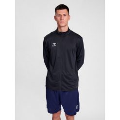 Bluza hmlESSENTIAL TRACK JACKET. Czarne bluzy Hummel, l, bez wzorów, bez kaptura. Za 169.00 zł.