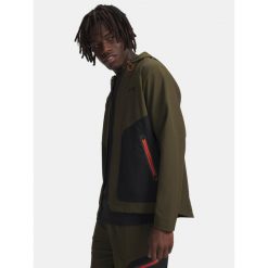 Kurtka Under Armour Unstoppable LC. Zielone kurtki Under Armour, bez wzorów, bez kaptura. Za 309.90 zł.
