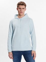 Boss Bluza 50468445 Niebieski Regular Fit. Niebieskie bluzy Boss, m, bez wzorów, z bawełny, bez kaptura. Za 299.99 zł.