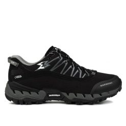Buty męskie trekkingowe Garmont 9.81 N AIR G 2.0 GTX. Czarne buty turystyczne Garmont, bez wzorów, z gore-texu, bez zapięcia, trekkingowe, gore-tex. Za 458.00 zł.
