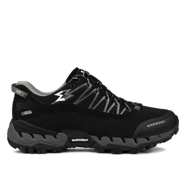 Buty męskie trekkingowe Garmont 9.81 N AIR G 2.0 GTX. Czarne buty turystyczne Garmont, bez wzorów, z gore-texu, bez zapięcia, trekkingowe, gore-tex. Za 458.00 zł.