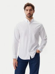 Calvin Klein Jeans Koszula Classic LV040EM125 Biały Regular Fit. Białe koszule Calvin Klein Jeans, m, bez wzorów, z bawełny, bez kołnierzyka, bez ramiączek. Za 219.99 zł.