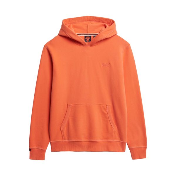 Bluza z kapturem i logo Superdry Essential. Brązowe bluzy z kapturem Superdry, m, bez wzorów, z kapturem. Za 369.55 zł.