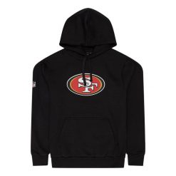 Bluza z kapturem San Francisco 49ers NFL. Czarne bluzy z kapturem New Era, m, bez wzorów, z bawełny, z kapturem. Za 293.85 zł.