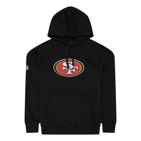 Bluza z kapturem San Francisco 49ers NFL. Czarne bluzy z kapturem New Era, m, bez wzorów, z bawełny, z kapturem. Za 293.85 zł.