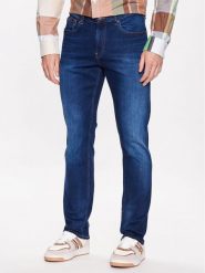 Tommy Jeans Jeansy Ryan DM0DM09548 Granatowy Regular Fit. Niebieskie jeansy Tommy Jeans, m. Za 319.99 zł.