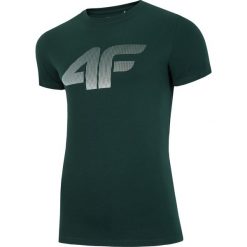 T-shirt męski TSM312 - ciemna zieleń. T-shirty marki 4F. Za 49.99 zł.