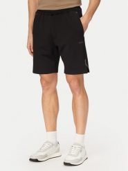 BOSS Szorty sportowe Hecon Active 50531225 Czarny Regular Fit. Czarne krótkie spodenki sportowe Boss, m, bez wzorów, z syntetyku. Za 599.99 zł.