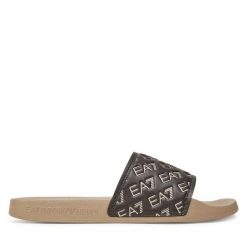 Klapki EA7 Emporio Armani. Brązowe klapki EA7 Emporio Armani. Za 249.99 zł.