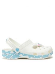 Crocs Klapki Classic Cinnamoroll Clog 210343 Biały. Białe klapki Crocs, z tworzywa sztucznego. Za 199.99 zł.