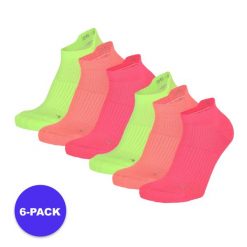 Skarpety Fitness unisex Sneaker – 6 szt. – Multi Neon. Czerwone skarpety Xtreme, bez wzorów, z elastanu. Za 164.54 zł.