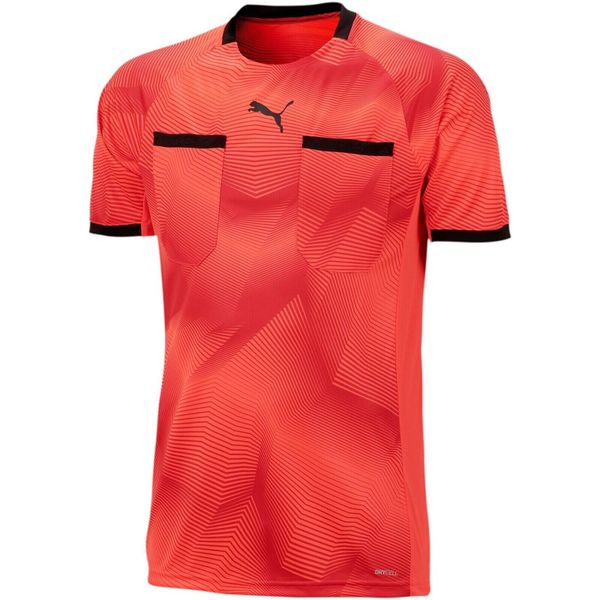 Podkoszulek męskie Puma Referee Jersey. Czerwone podkoszulki Puma, l, bez wzorów, z jersey, bez ramiączek. Za 190.00 zł.