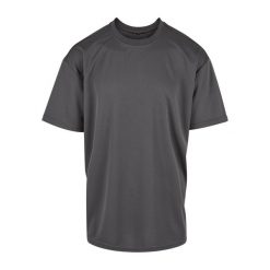 Męska Koszulka Sportowa E. Szare t-shirty sportowe BUILD YOUR BRAND, bez wzorów, bez ramiączek, trekkingowe. Za 80.99 zł.