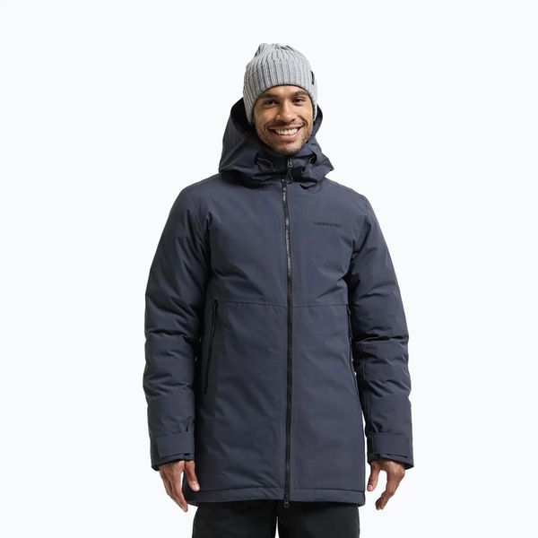Kurtka męska Didriksons Tempest Parka. Niebieskie kurtki Didriksons, l, bez wzorów, z materiału, bez kaptura. Za 1,429.00 zł.