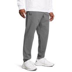 Under Armour VIBE WOVEN JOGGER Spodnie męskie. Szare joggery i bojówki Under Armour, l, bez wzorów, z materiału, sportowe. Za 209.99 zł.