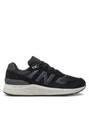 New Balance Sneakersy Walking 880 MW880BK6 Czarny. Czarne buty sportowe casual New Balance, bez wzorów, ze skóry, bez zapięcia. Za 419.99 zł.