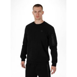 Bluza męska Pitbull Seahill. Czarne bluzy PITBULL, m, bez wzorów, bez kaptura. Za 149.99 zł.