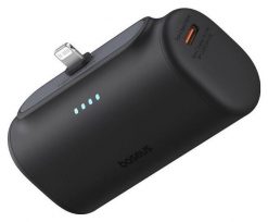 Baseus Compact IP 5000mAh 20W czarny. Czarne powerbanki . Za 84.90 zł.