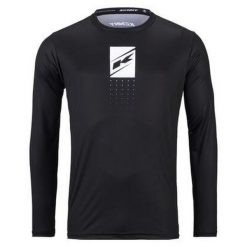 Dżersej z długim rękawem Kenny Elite. Czarne bluzy KENNY, bez wzorów, z dżerseju, bez kaptura. Za 228.50 zł.