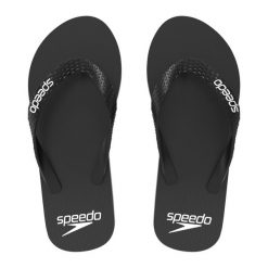 Klapki japonki męskie Speedo Flip Flop. Czarne klapki Speedo, z materiału. Za 71.98 zł.