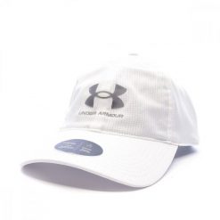 Czapka z daszkiem męska Under Armour Isochill Armourvent. Białe czapki z daszkiem Under Armour, bez wzorów. Za 179.50 zł.