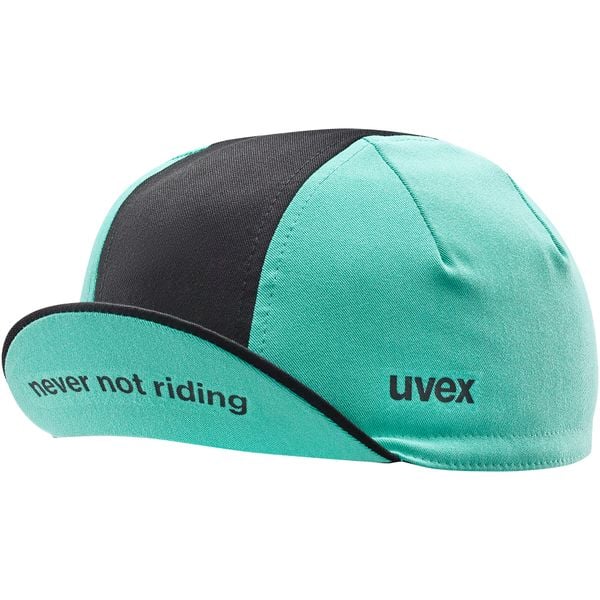 Czapka pod kask UVEX Cycling cap. Niebieskie czapki z daszkiem Uvex, bez wzorów. Za 99.90 zł.