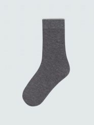Skarpety męskie wełniane szare wooler 905. Szare skarpety BIG STAR, bez wzorów, z materiału. Za 29.99 zł.