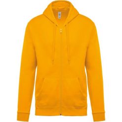 Bluza z kapturem i zamkiem błyskawicznym Kariban Molleton. Żółte bluzy z kapturem KARIBAN, xl, bez wzorów, z bawełny, z kapturem. Za 158.50 zł.