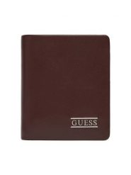 Guess Portfel SMNEBR LEA22 Brązowy. Brązowe portfele Guess, z aplikacjami, ze skóry. Za 129.99 zł.