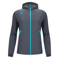 Bluza z kapturem z pełnym zamkiem błyskawicznym Macron Tiamat. Niebieskie bluzy z kapturem Macron, s, bez wzorów, z materiału, z kapturem. Za 360.50 zł.