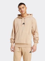 Adidas Bluza w kolorze beżowym rozmiar: L. Brązowe bluzy Adidas, l, bez wzorów, z kapturem. Za 187.52 zł.