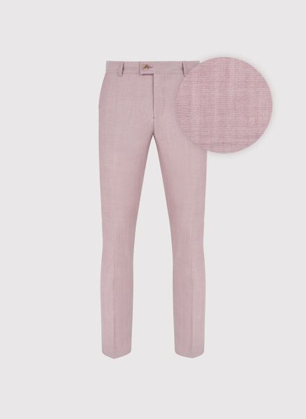 PAKO LORENTE - Różowe spodnie ganiturowe wełna. Czerwone eleganckie spodnie Pako Lorente, m, z wełny. Za 799.99 zł.