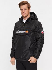 Ellesse Kurtka anorak Monterini SHR08149 Czarny Regular Fit. Czarne kurtki outdoor i hardshell Ellesse, m, bez wzorów, z syntetyku, bez kaptura. Za 269.99 zł.