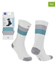 Norfolk Skarpety trekkingowe (2 pary) "Sevilla" w kolorze białym rozmiar: 43-46. Białe skarpety Norfolk, bez wzorów, z materiału. Za 60.99 zł.