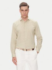 Pierre Cardin Koszula C6 41017.0451 Beżowy Modern Fit. Brązowe koszule Pierre Cardin, m, bez wzorów, z bawełny, bez kołnierzyka, bez ramiączek. Za 359.99 zł.