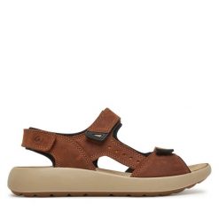 Sandały Ara. Brązowe sandały Ara, bez zapięcia. Za 299.99 zł.