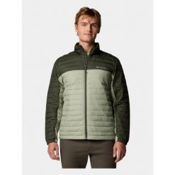 Pikowana kurtka przejściowa męska Columbia Silver Falls II. Zielone kurtki Columbia, l, bez wzorów, z puchu, bez kaptura. Za 439.00 zł.