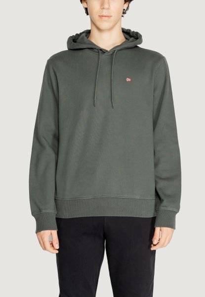 Bluza Mężczyzna NAPAPIJRI BALIS HOOD. Czarne bluzy z kapturem Napapijri, m, bez wzorów, z bawełny, z kapturem. Za 312.25 zł.