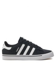 Adidas Sneakersy Campus Vulc ID1372 Czarny. Czarne buty sportowe casual Adidas, bez wzorów, ze skóry, bez zapięcia. Za 299.99 zł.